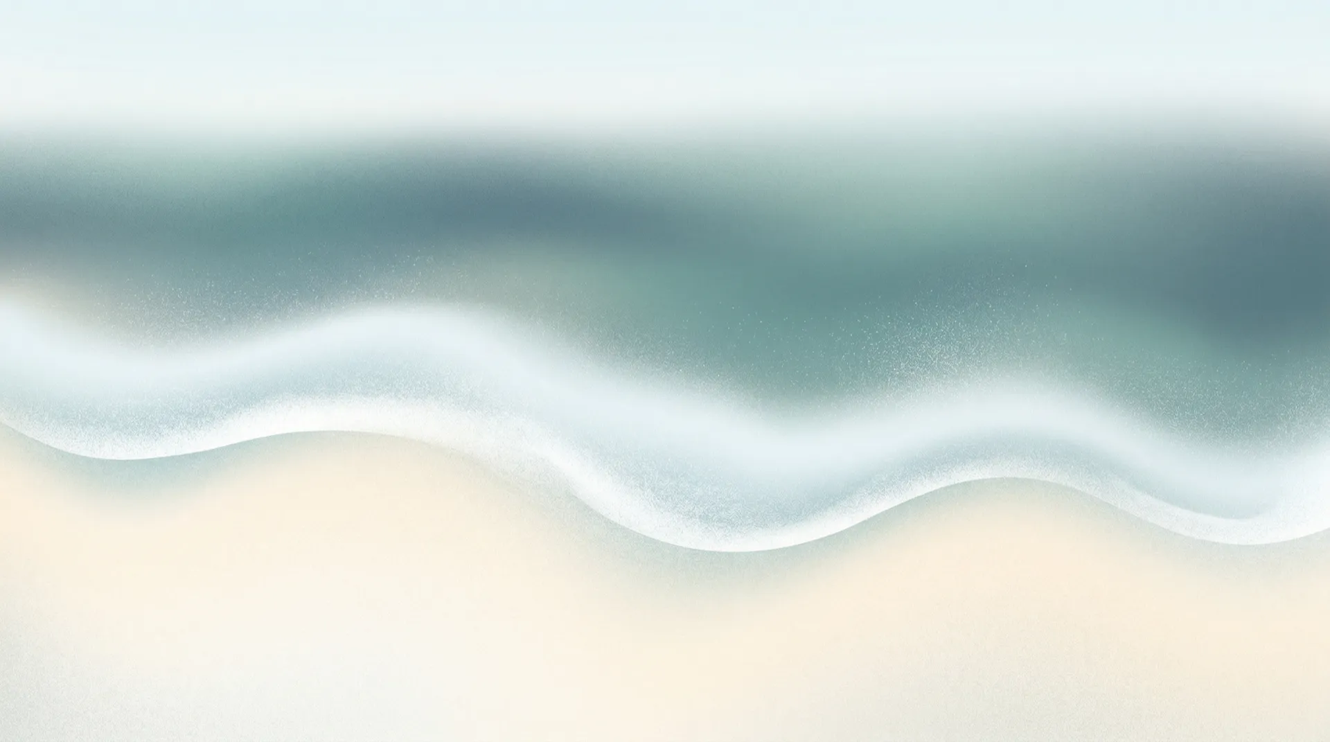 Aerial view of ocean waves at Huntington Beach